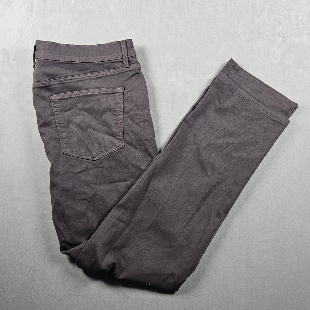 J Brand Tyler Pants Mens 38 Asphalt Grey Slim Fit 5 Pocket Stretch Trousers
